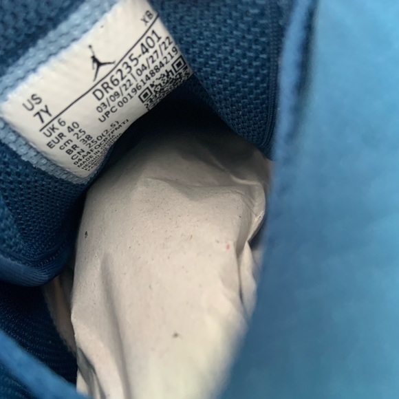 Jordan 1 Mid SE — FRENCH BLUE LIGHT STEEL (GS) - Picture 12 of 12